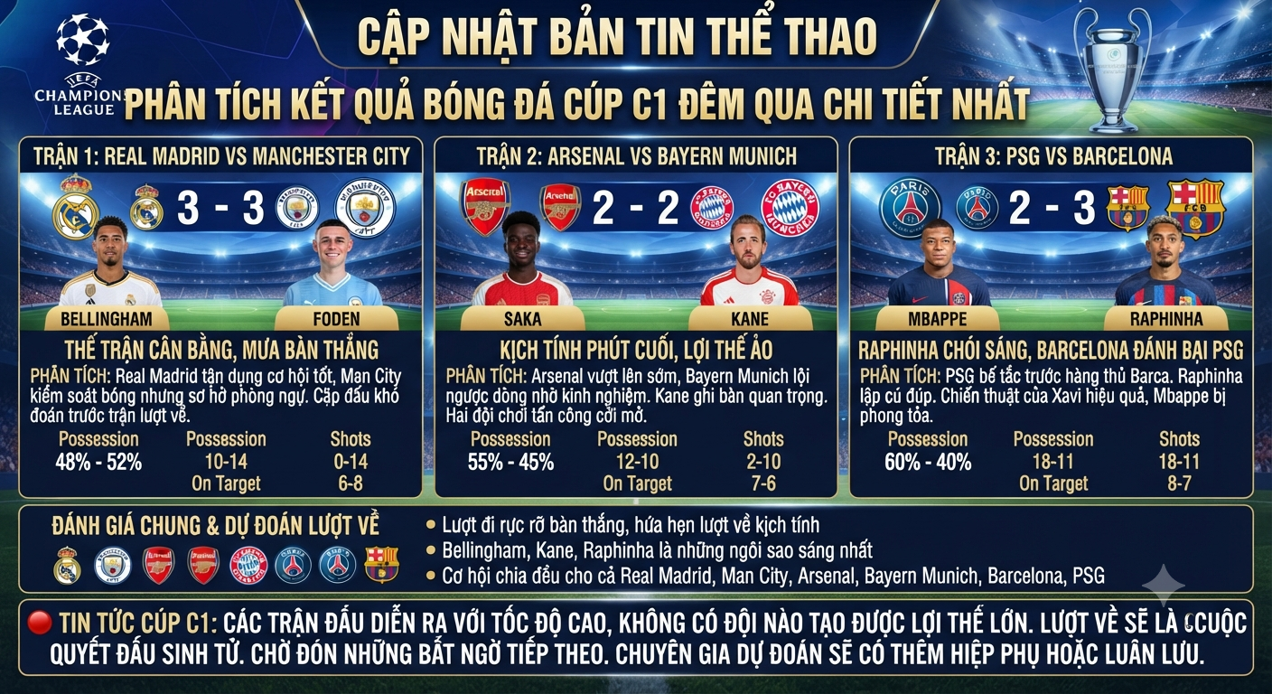 kết quả bóng đá cúp c1 đêm qua
